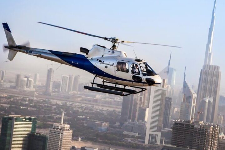 Helicopter City Tour Dubai With Private Transfers