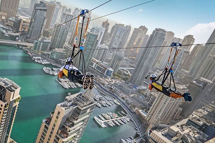 Xline Dubai Marina Zip line Experience With Transfers Option