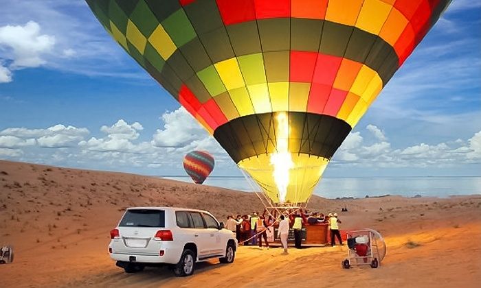 Exotic Sunrise With Balloon Flights
